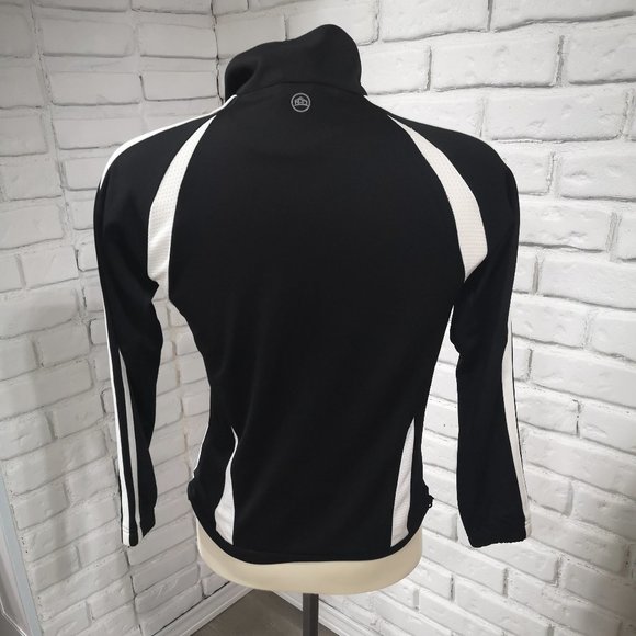 Stormtech Youth's Black & White Size Medium Full Zip Athletic Jacket - Picture 2 of 11